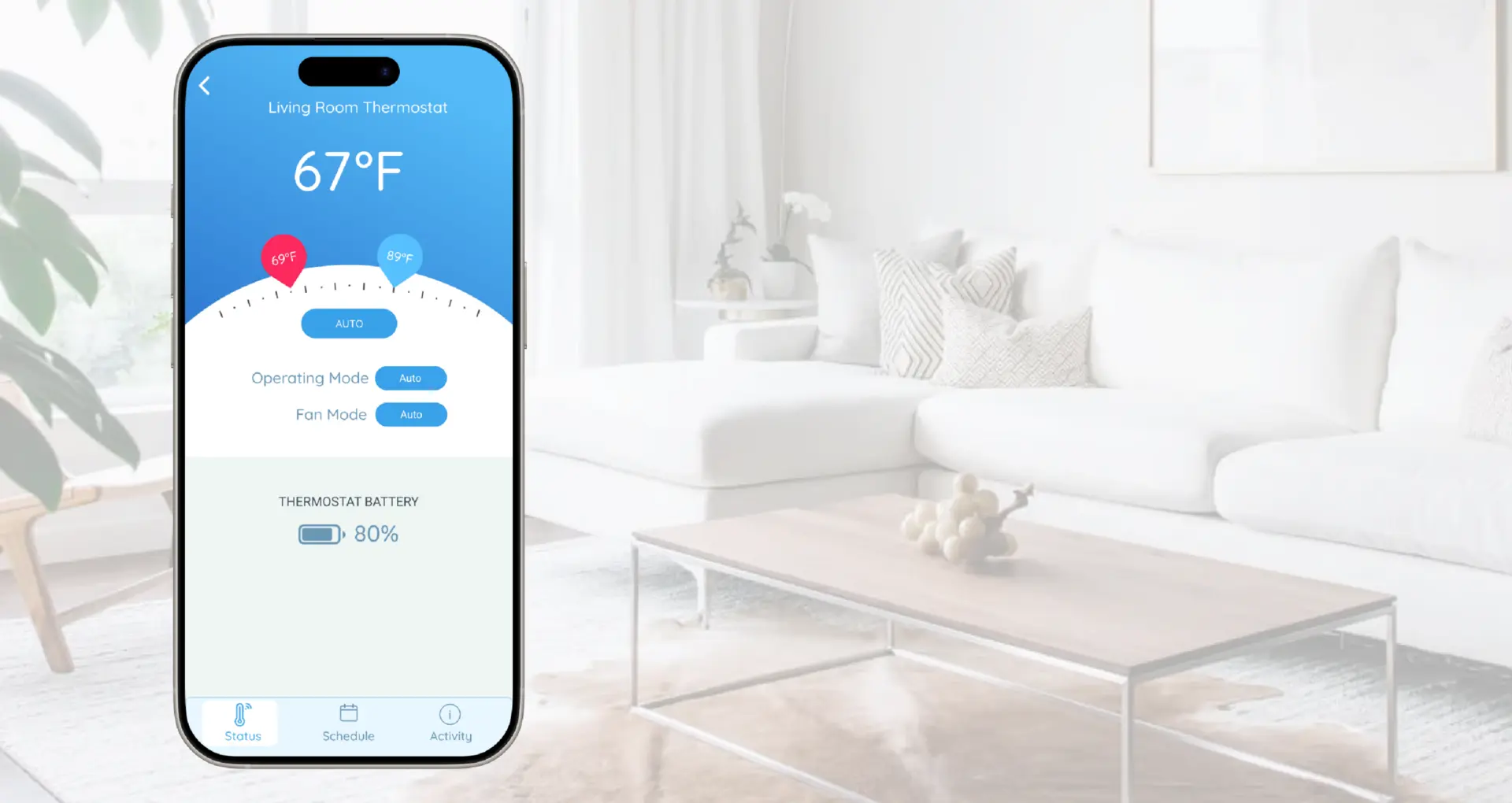 ترموستات هوشمند برای کنترل دما و رطوبت در سیستم HVAC