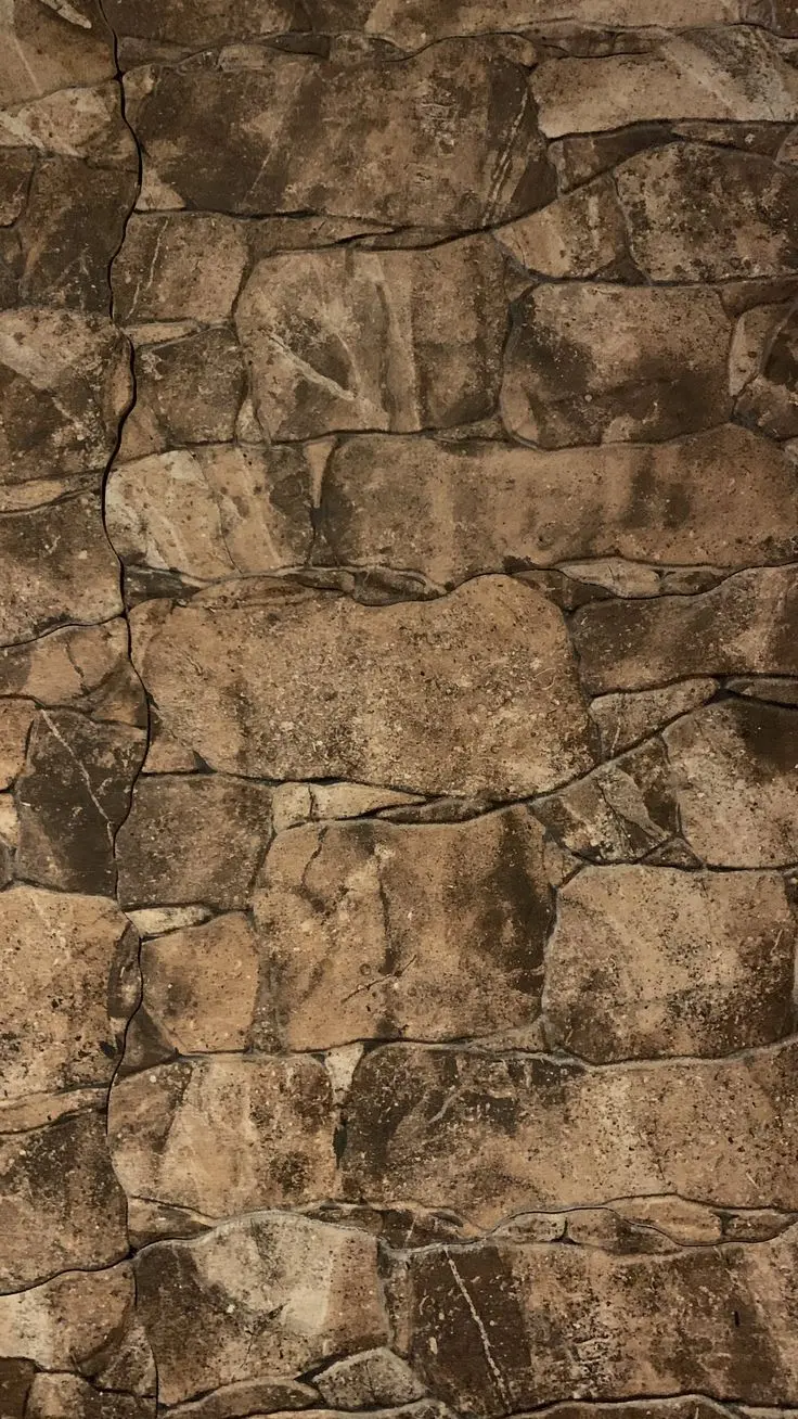 نمونه‌ای از کاربرد سنگ مصنوعی در طراحی داخلی با ظاهر مشابه سنگ طبیعی