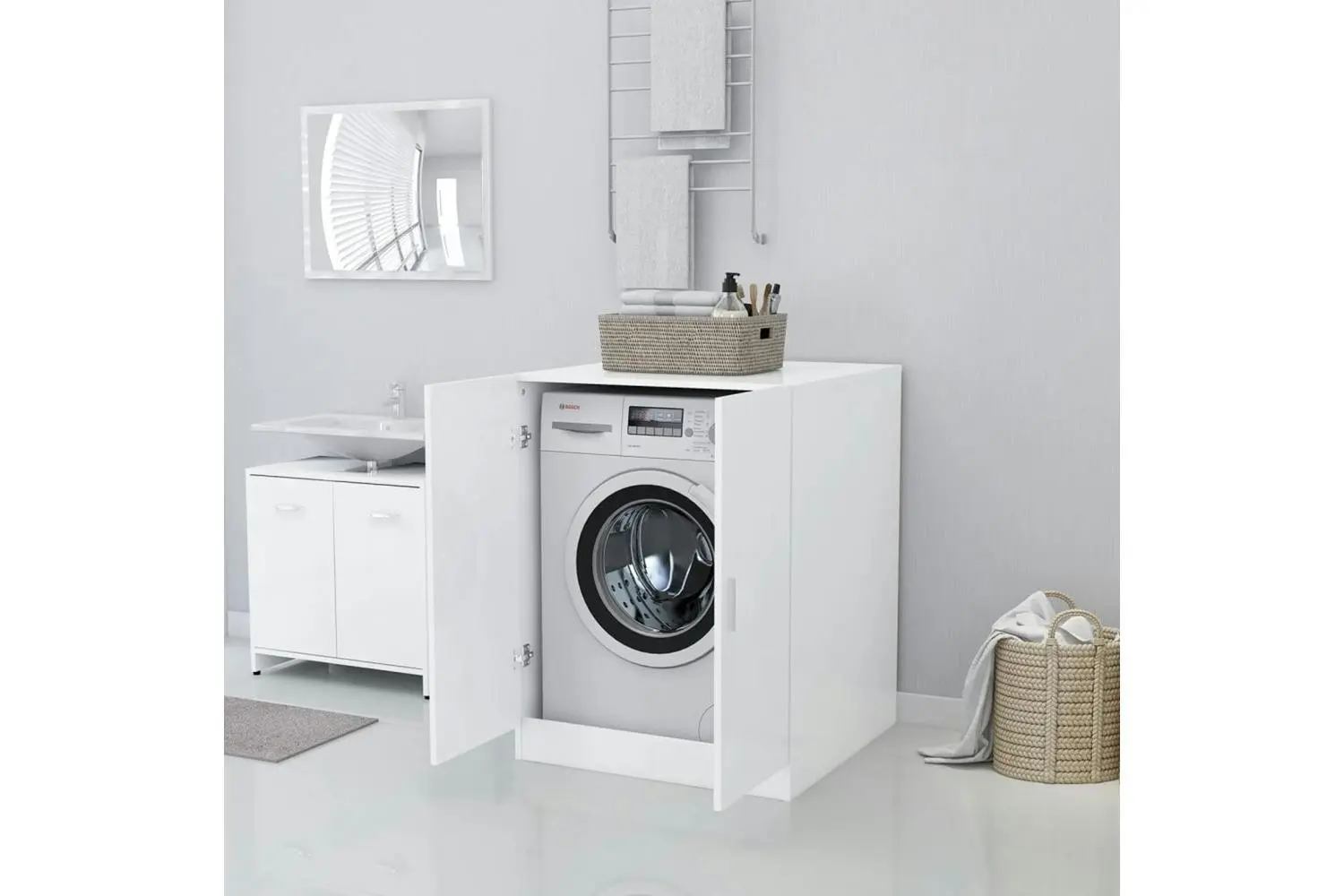 نکات مهم در نصب روشویی کابینتی با توجه به ابعاد و طراحی فضا