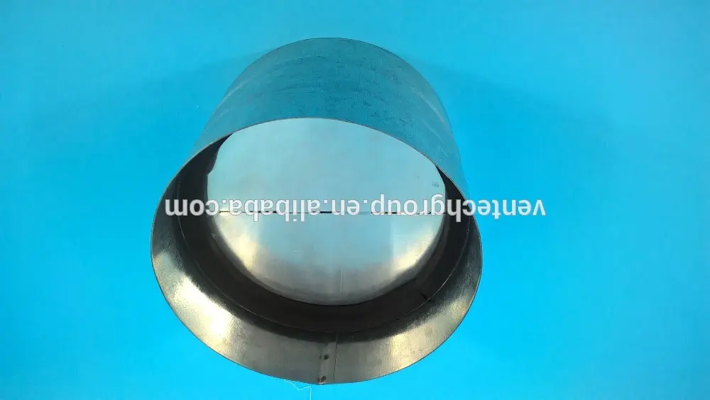 ميراگر فلزی دایره‌ای شکل برای سیستم‌های HVAC