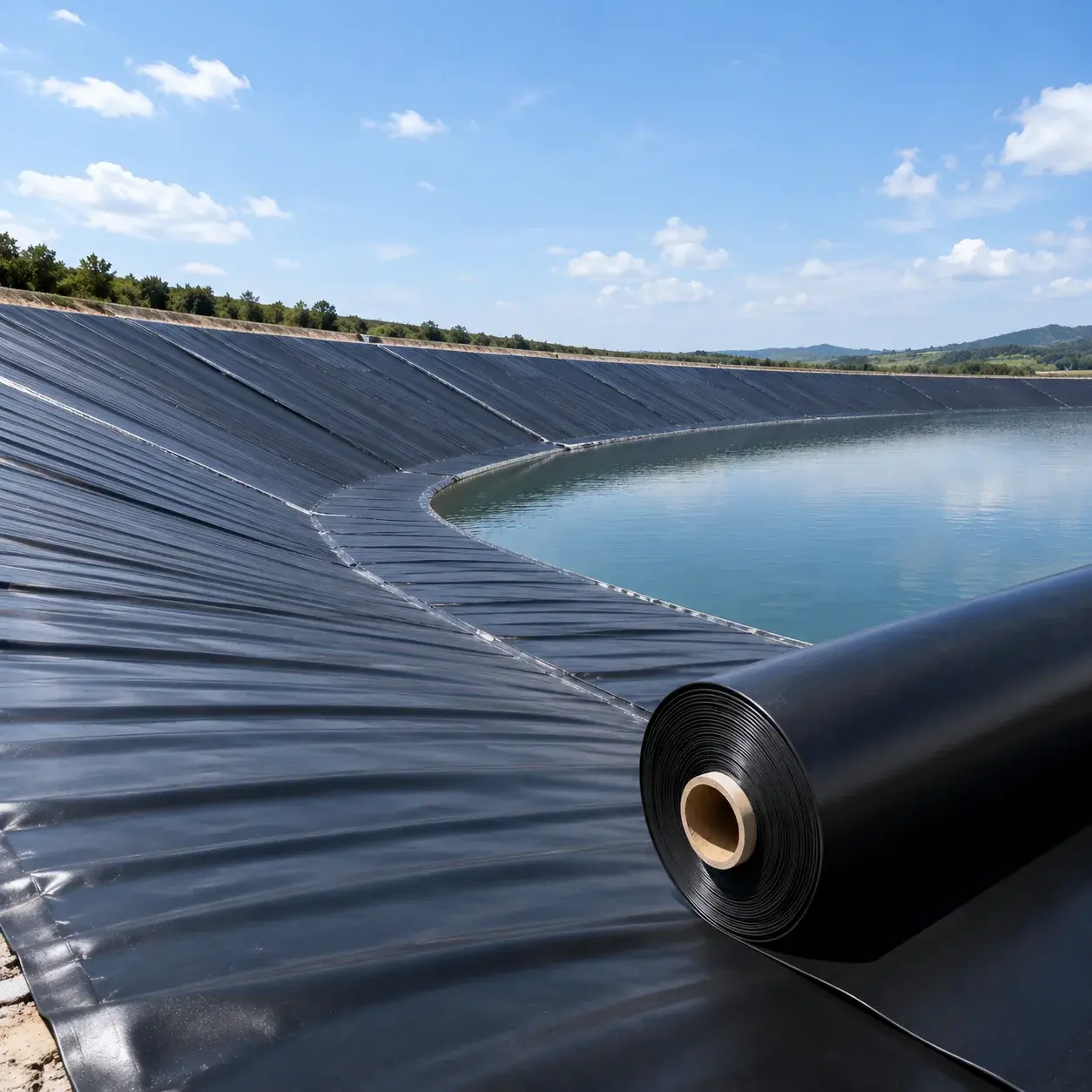 ژئوممبران HDPE برای ایزوله‌سازی پسماندها در پروژه‌های محیط‌زیستی