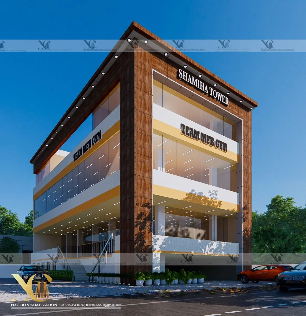 طراحی مجتمع تجاری