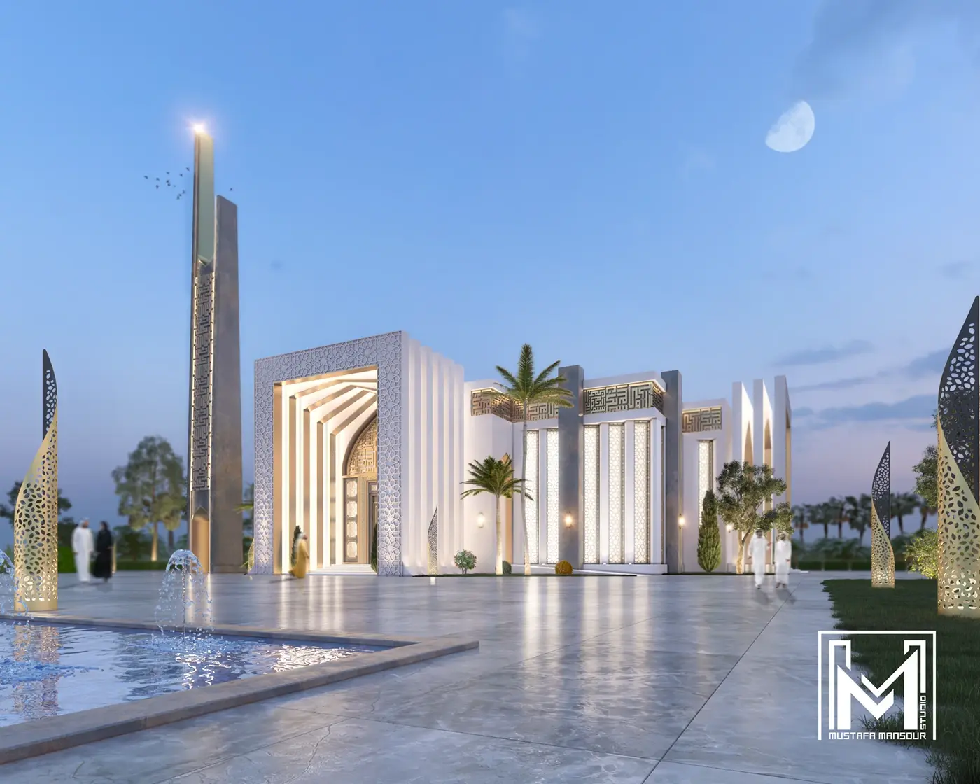 طراحی مسجد مدرن