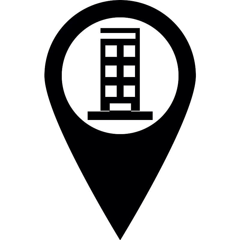 نمایی از یک ساختمان در منطقه شهری با دسترسی به امکانات عمومی