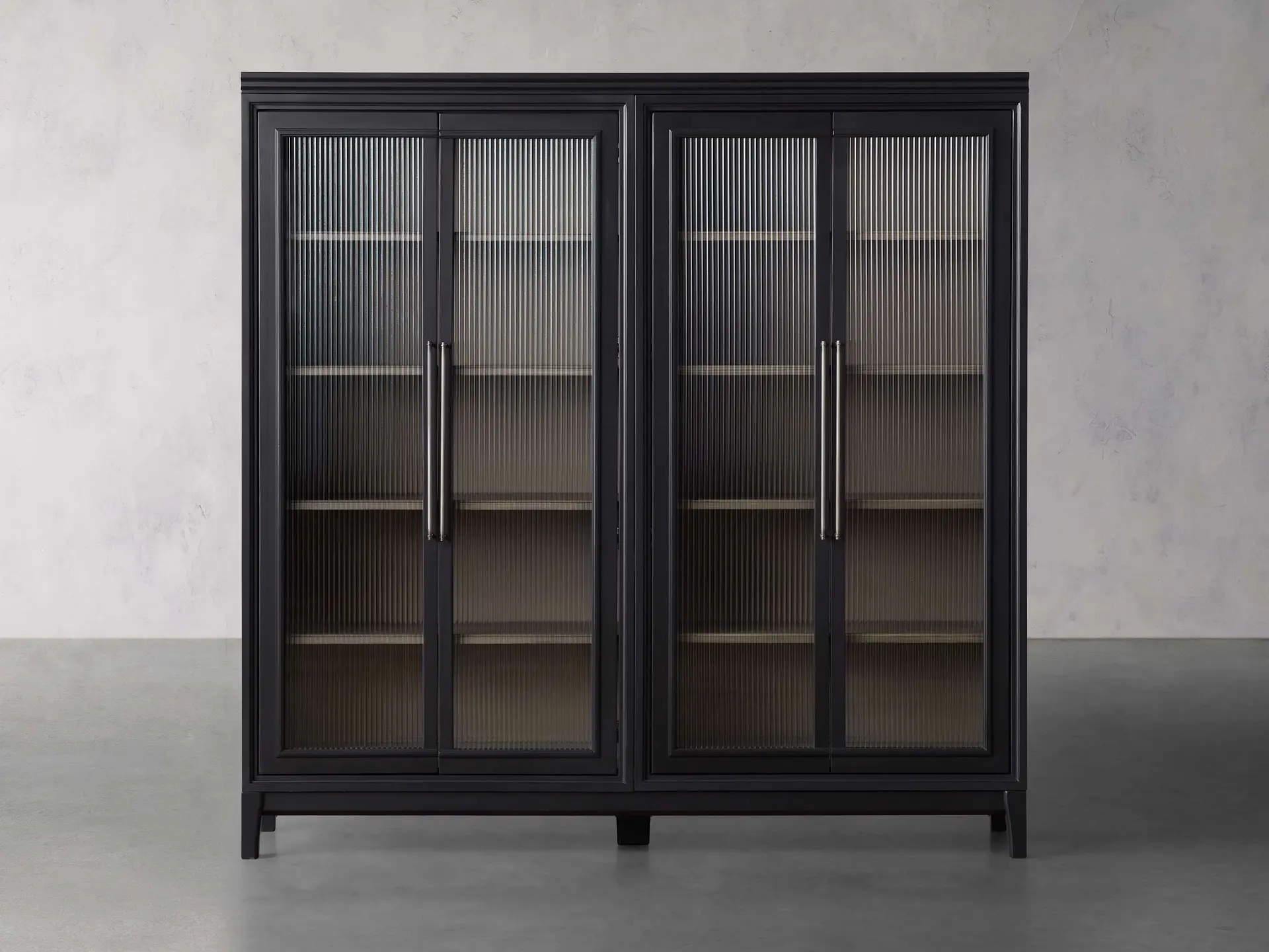 نمونه کابینت‌های مدرن و چوبی آشپزخانه با طراحی ساده و خطوط تمیز