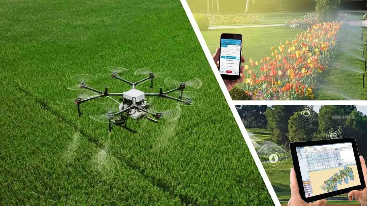 سیستم آبیاری هوشمند با حسگرهای خاک و کنترلر مرکزی