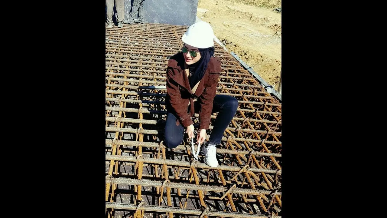 نمونه فونداسیون پس از بتن‌ریزی با آرماتوربندی صحیح
