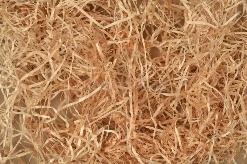الیاف پشم چوب در حالت طبیعی و خرد شده