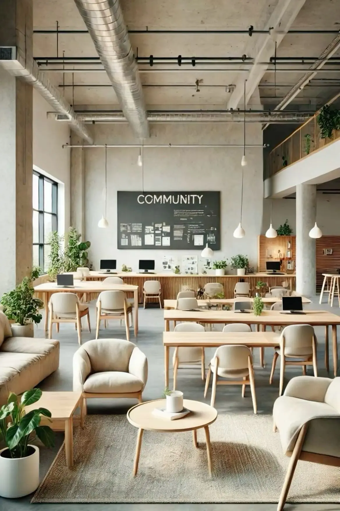 معماری Coworking Space