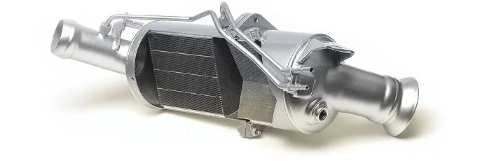 فیلتر DPF در ماشین‌آلات سنگین