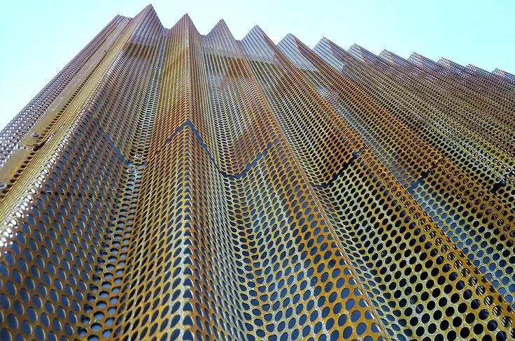 نمای فلزی ساختمان